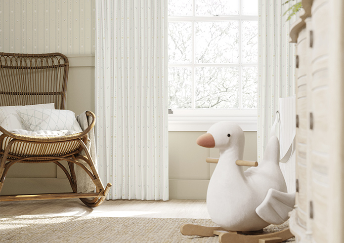 Puddle Down, Duck Stripe Dollymix - Made to Measure Curtains - Image 5